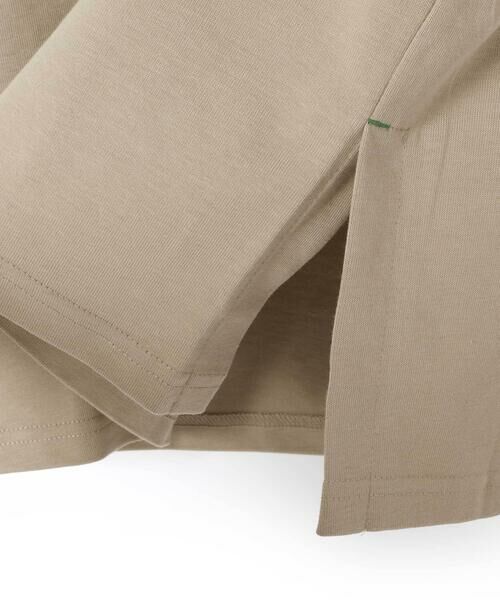 LIBERCORE par BEBE / リベルコア パル ベベ Tシャツ | 【トラベルポーチ付き】天竺スリット入りTシャツ2枚セット親子お揃い(110~140cm) | 詳細6