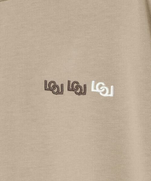 LIBERCORE par BEBE / リベルコア パル ベベ Tシャツ | 【トラベルポーチ付き】天竺スリット入りTシャツ2枚セット親子お揃い(110~140cm) | 詳細4