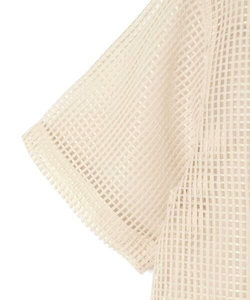 LIBERCORE par BEBE / リベルコア パル ベベ シャツ・ブラウス | ラッセルメッシュ半袖オーバーシャツ親子お揃い(110~140cm) | 詳細18