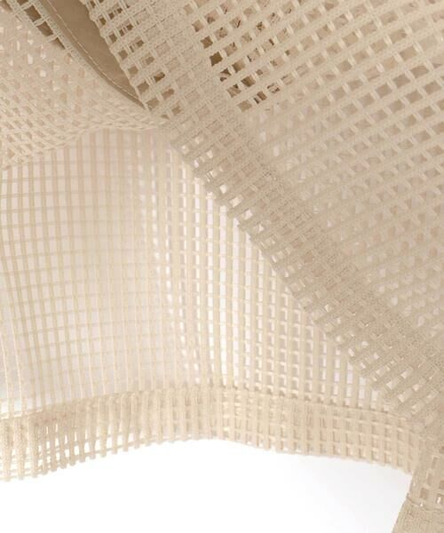 LIBERCORE par BEBE / リベルコア パル ベベ シャツ・ブラウス | ラッセルメッシュ半袖オーバーシャツ親子お揃い(110~140cm) | 詳細19