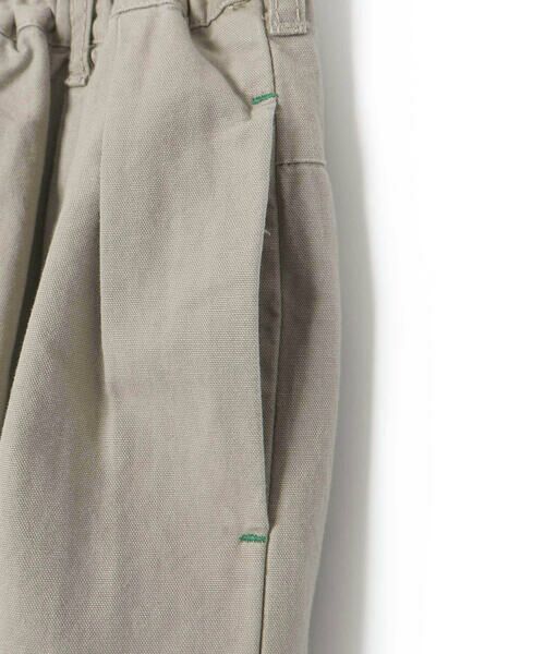 LIBERCORE par BEBE / リベルコア パル ベベ チノ・ワークパンツ | オックス9分丈バレルラップパンツ親子お揃い(110~140cm) | 詳細14