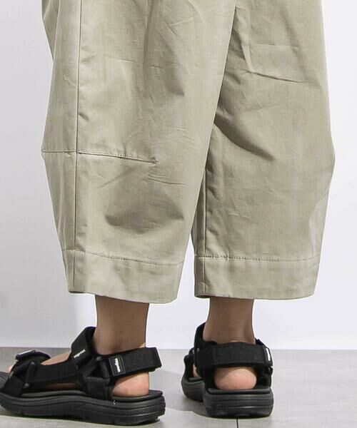 LIBERCORE par BEBE / リベルコア パル ベベ チノ・ワークパンツ | オックス9分丈バレルラップパンツ親子お揃い(110~140cm) | 詳細10
