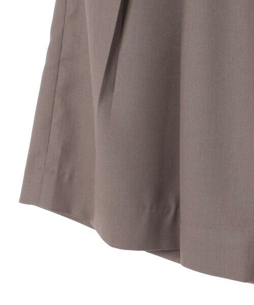 LIBERCORE par BEBE / リベルコア パル ベベ ショート・ハーフ・半端丈パンツ | サージボックスタックミモレ丈パンツ親子お揃い(110~140cm) | 詳細16