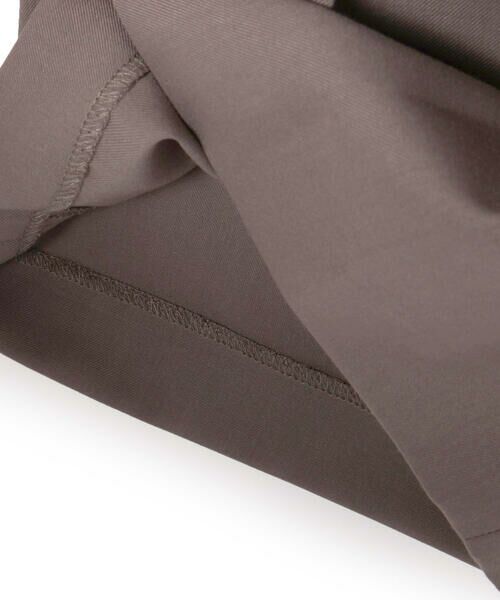 LIBERCORE par BEBE / リベルコア パル ベベ ショート・ハーフ・半端丈パンツ | サージボックスタックミモレ丈パンツ親子お揃い(110~140cm) | 詳細17