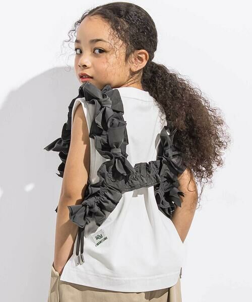 LIBERCORE par BEBE / リベルコア パル ベベ ベルト・サスペンダー | リボン付きマットタフタハーネス親子お揃い | 詳細2