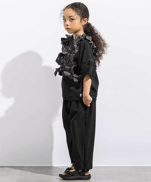 LIBERCORE par BEBE / リベルコア パル ベベ ベルト・サスペンダー | リボン付きマットタフタハーネス親子お揃い | 詳細4