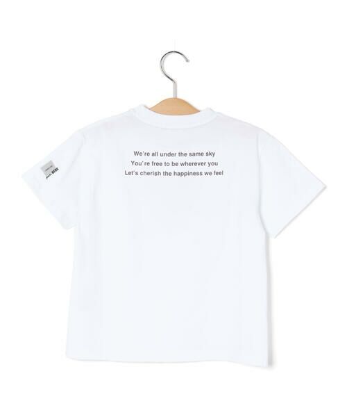 LIBERCORE par BEBE / リベルコア パル ベベ Tシャツ | ヘビーオンス天竺ラバープリント半袖Tシャツ親子お揃い(110~140cm) | 詳細5