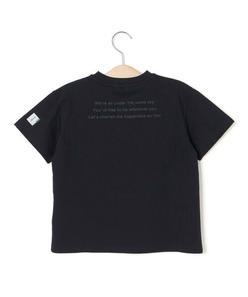 LIBERCORE par BEBE / リベルコア パル ベベ Tシャツ | ヘビーオンス天竺ラバープリント半袖Tシャツ親子お揃い(110~140cm) | 詳細8