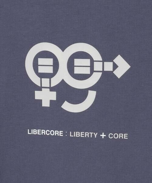 LIBERCORE par BEBE / リベルコア パル ベベ Tシャツ | ヘビーオンス天竺ラバープリント半袖Tシャツ親子お揃い(110~140cm) | 詳細19