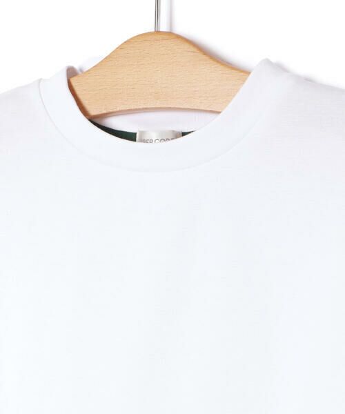 LIBERCORE par BEBE / リベルコア パル ベベ Tシャツ | ポンチシアー切り替えポワン袖Tシャツ親子お揃い(110~140cm) | 詳細3