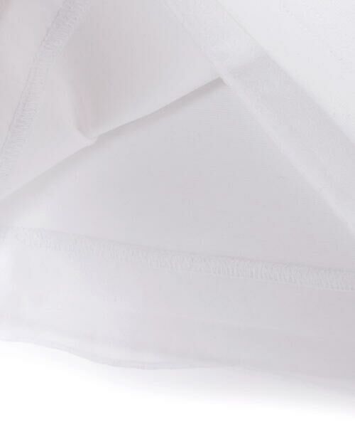 LIBERCORE par BEBE / リベルコア パル ベベ Tシャツ | ポンチシアー切り替えポワン袖Tシャツ親子お揃い(110~140cm) | 詳細6