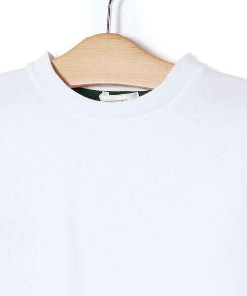 LIBERCORE par BEBE / リベルコア パル ベベ Tシャツ | 天竺リップストップ切り替えドロスト半袖Tシャツ親子お揃い(110~140cm) | 詳細8