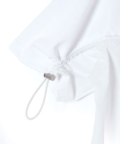 LIBERCORE par BEBE / リベルコア パル ベベ Tシャツ | 天竺リップストップ切り替えドロスト半袖Tシャツ親子お揃い(110~140cm) | 詳細9