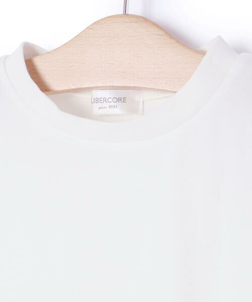 LIBERCORE par BEBE / リベルコア パル ベベ Tシャツ | リムーバブルリボンフレア袖スムースプルオーバー親子お揃い(110~140cm) | 詳細8
