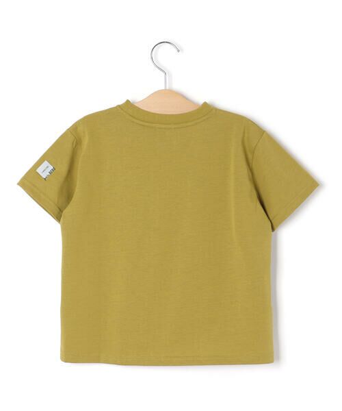 LIBERCORE par BEBE / リベルコア パル ベベ Tシャツ | フロントタックロゴプリント天竺半袖Tシャツ親子お揃い(110~140cm) | 詳細5