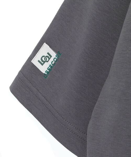 LIBERCORE par BEBE / リベルコア パル ベベ ミニ丈・ひざ丈ワンピース | (ペチコート付)ポンチ+メタリックボイルスカートドッキング半袖ワンピース親子お揃い大人(140~160cm) | 詳細17