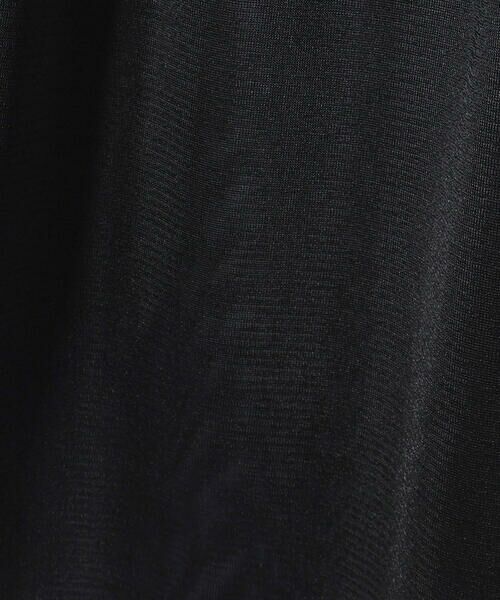 LIBERCORE par BEBE / リベルコア パル ベベ ミニ丈・ひざ丈ワンピース | (ペチコート付)ポンチ+メタリックボイルスカートドッキング半袖ワンピース親子お揃い大人(140~160cm) | 詳細26