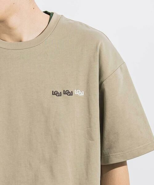 LIBERCORE par BEBE / リベルコア パル ベベ Tシャツ | 【トラベルポーチ付き】天竺スリット入りTシャツ2枚セット親子お揃い大人(140~175cm) | 詳細5