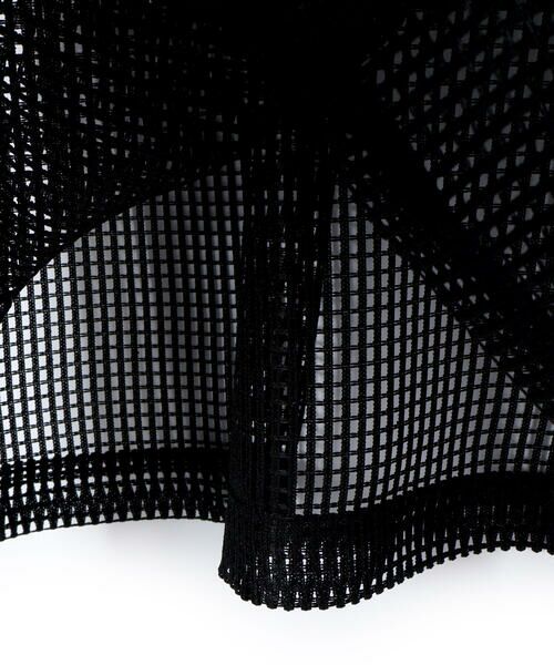 LIBERCORE par BEBE / リベルコア パル ベベ シャツ・ブラウス | ラッセルメッシュ半袖オーバーシャツ親子お揃い大人(140~175cm) | 詳細12