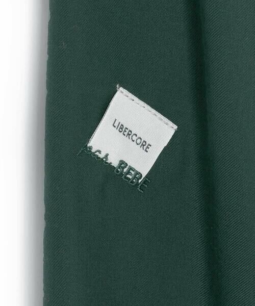 LIBERCORE par BEBE / リベルコア パル ベベ チノ・ワークパンツ | サージボックスタックロングパンツ親子お揃い大人(140~160cm) | 詳細10