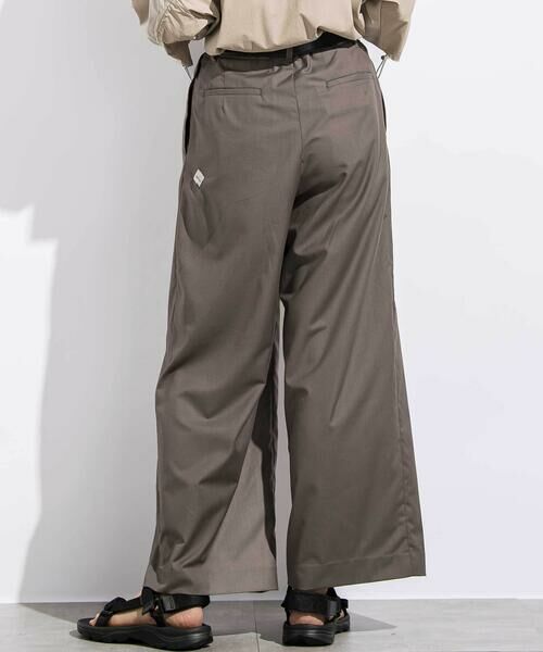 LIBERCORE par BEBE / リベルコア パル ベベ チノ・ワークパンツ | サージボックスタックロングパンツ親子お揃い大人(140~160cm) | 詳細16