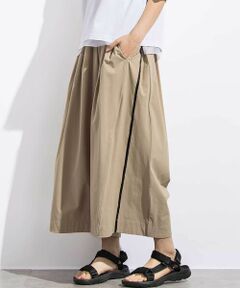 LIBERCORE par BEBE / リベルコア パル ベベ チノ・ワークパンツ | リップストップサイドジップワイドトラックパンツ親子お揃い大人(140~160cm)