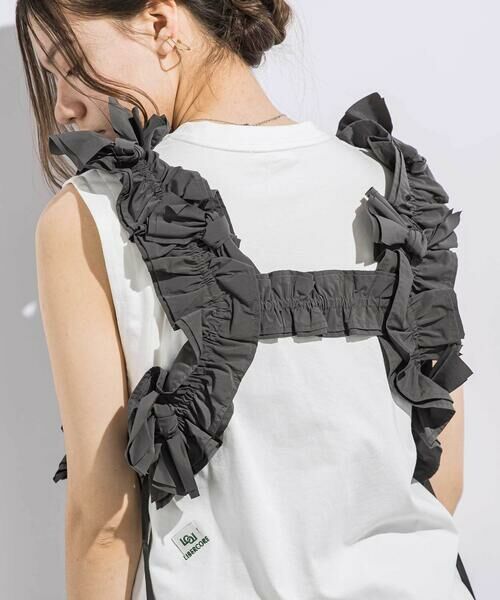 LIBERCORE par BEBE / リベルコア パル ベベ ベルト・サスペンダー | リボン付きマットタフタハーネス親子お揃い | 詳細5