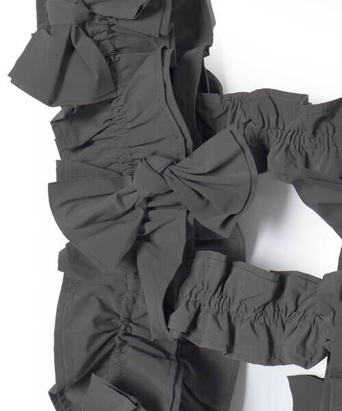 LIBERCORE par BEBE / リベルコア パル ベベ ベルト・サスペンダー | リボン付きマットタフタハーネス親子お揃い | 詳細8