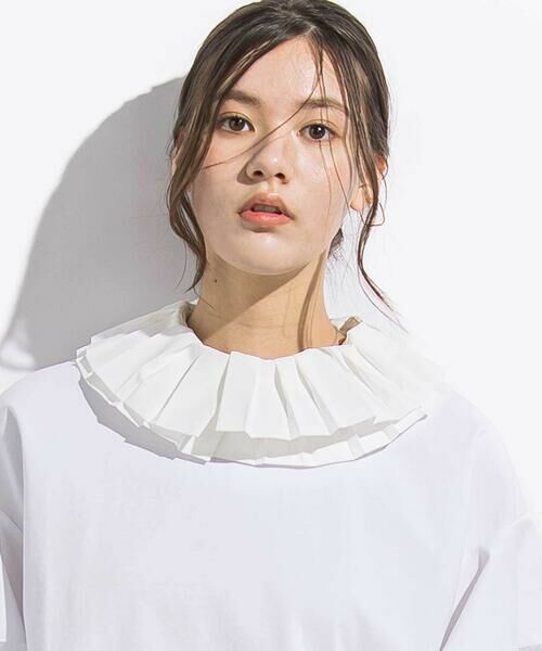 LIBERCORE par BEBE / リベルコア パル ベベ アクセサリー | タフタ付け襟 親子お揃い（ホワイト）