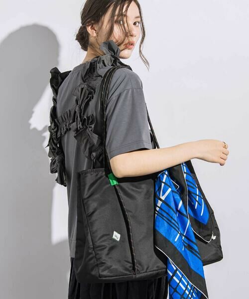 LIBERCORE par BEBE / リベルコア パル ベベ トートバッグ | パラコードロゴトートバッグ | 詳細1