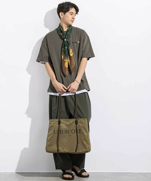 LIBERCORE par BEBE / リベルコア パル ベベ トートバッグ | パラコードロゴトートバッグ | 詳細4