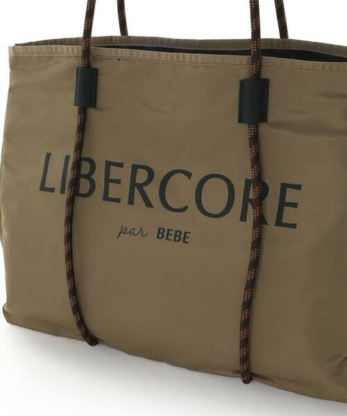 LIBERCORE par BEBE / リベルコア パル ベベ トートバッグ | パラコードロゴトートバッグ | 詳細9