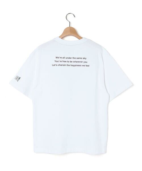 LIBERCORE par BEBE / リベルコア パル ベベ Tシャツ | ヘビーオンス天竺ラバープリント半袖Tシャツ親子お揃い大人(140~175cm) | 詳細7