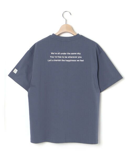 LIBERCORE par BEBE / リベルコア パル ベベ Tシャツ | ヘビーオンス天竺ラバープリント半袖Tシャツ親子お揃い大人(140~175cm) | 詳細24