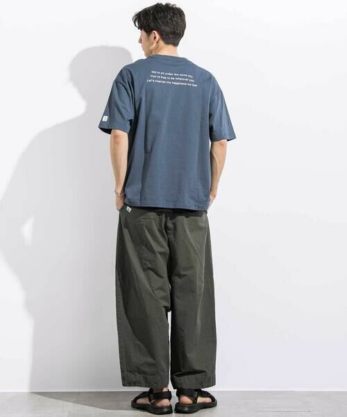 LIBERCORE par BEBE / リベルコア パル ベベ Tシャツ | ヘビーオンス天竺ラバープリント半袖Tシャツ親子お揃い大人(140~175cm) | 詳細18