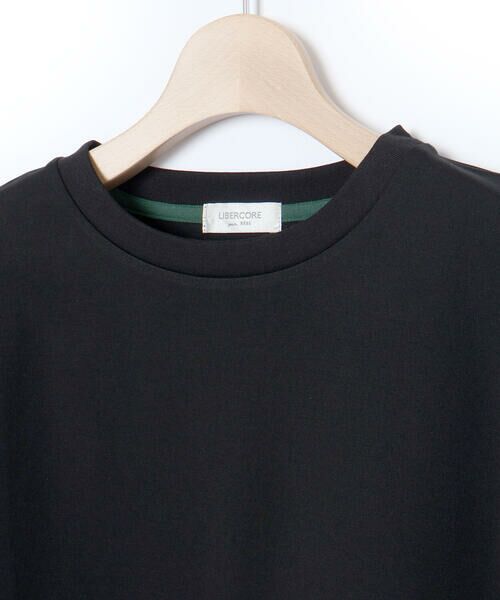 LIBERCORE par BEBE / リベルコア パル ベベ Tシャツ | ポンチシアー切り替えポワン袖Tシャツ親子お揃い大人(140~160cm) | 詳細10