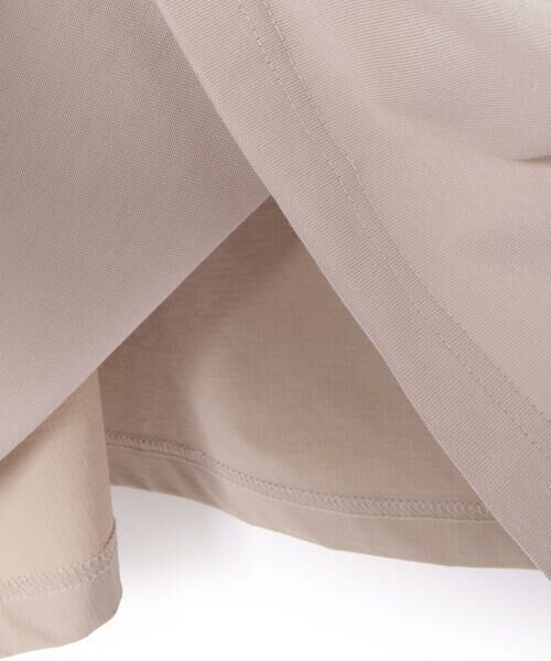 LIBERCORE par BEBE / リベルコア パル ベベ Tシャツ | 天竺リップストップ切り替えドロスト半袖Tシャツ親子お揃い大人(140~175cm) | 詳細17