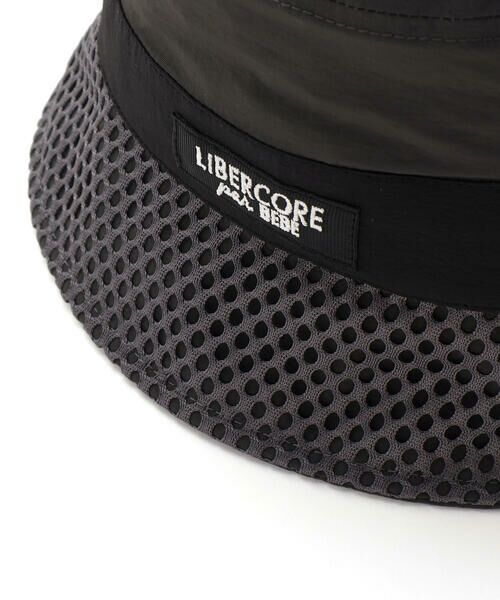 LIBERCORE par BEBE / リベルコア パル ベベ ハット | 【UVカット】メッシュ×ナイロン切り替えハット親子お揃い(54~56cm) | 詳細5