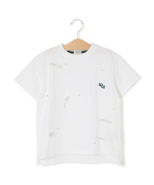 LIBERCORE par BEBE / リベルコア パル ベベ Tシャツ | ヘビーオンスパールモチーフ天竺半袖Tシャツ親子お揃い(110~140cm) | 詳細6