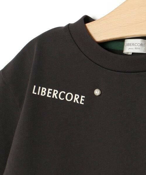 LIBERCORE par BEBE / リベルコア パル ベベ Tシャツ | ヘビーオンスパールモチーフ天竺半袖Tシャツ親子お揃い(110~140cm) | 詳細13