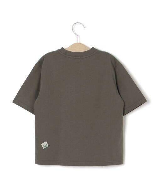 LIBERCORE par BEBE / リベルコア パル ベベ Tシャツ | ヘビーオンスグラデーショングラフィックロゴ天竺半袖Tシャツ親子お揃い(110~140cm) | 詳細5