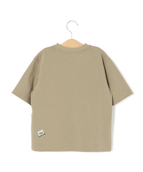 LIBERCORE par BEBE / リベルコア パル ベベ Tシャツ | ヘビーオンスグラデーショングラフィックロゴ天竺半袖Tシャツ親子お揃い(110~140cm) | 詳細11
