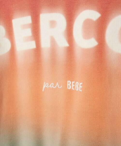 LIBERCORE par BEBE / リベルコア パル ベベ Tシャツ | ヘビーオンスグラデーショングラフィックロゴ天竺半袖Tシャツ親子お揃い(110~140cm) | 詳細14