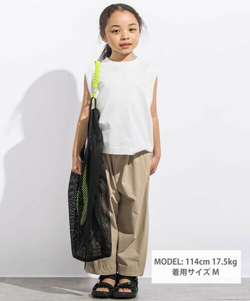 LIBERCORE par BEBE / リベルコア パル ベベ タンクトップ | ヘビーオンスステッチノースリーブプルオーバー親子お揃い(110~140cm) | 詳細1