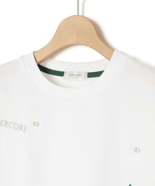 LIBERCORE par BEBE / リベルコア パル ベベ Tシャツ | ヘビーオンスパールモチーフ天竺半袖Tシャツ親子お揃い大人(140~175cm) | 詳細6