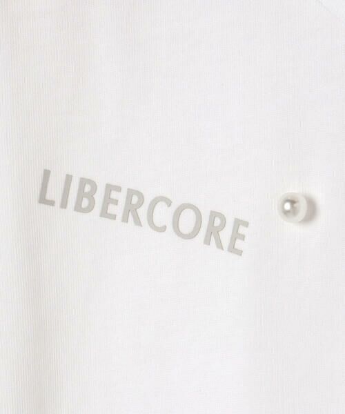 LIBERCORE par BEBE / リベルコア パル ベベ Tシャツ | ヘビーオンスパールモチーフ天竺半袖Tシャツ親子お揃い大人(140~175cm) | 詳細8