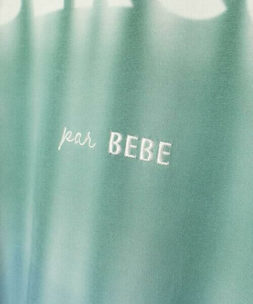 LIBERCORE par BEBE / リベルコア パル ベベ Tシャツ | ヘビーオンスグラデーショングラフィックロゴ天竺半袖Tシャツ親子お揃い大人(140~175cm) | 詳細8