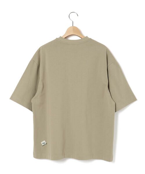LIBERCORE par BEBE / リベルコア パル ベベ Tシャツ | ヘビーオンスグラデーショングラフィックロゴ天竺半袖Tシャツ親子お揃い大人(140~175cm) | 詳細18