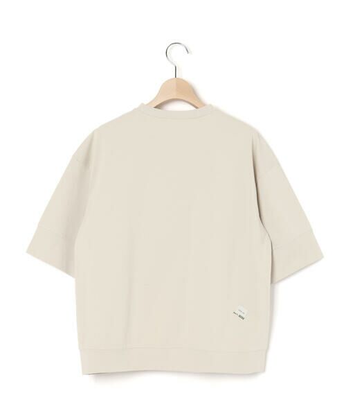 LIBERCORE par BEBE / リベルコア パル ベベ Tシャツ | 異素材MIXショルダーフリル天竺半袖Tシャツ親子お揃い大人(140~160cm) | 詳細17