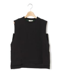 LIBERCORE par BEBE / リベルコア パル ベベ タンクトップ | ヘビーオンスステッチノースリーブプルオーバー親子お揃い大人(140~160cm)